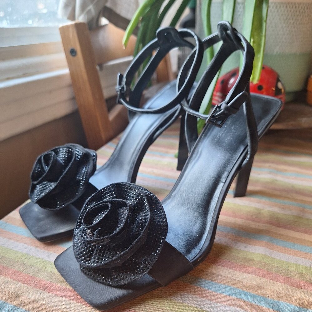 Black heels